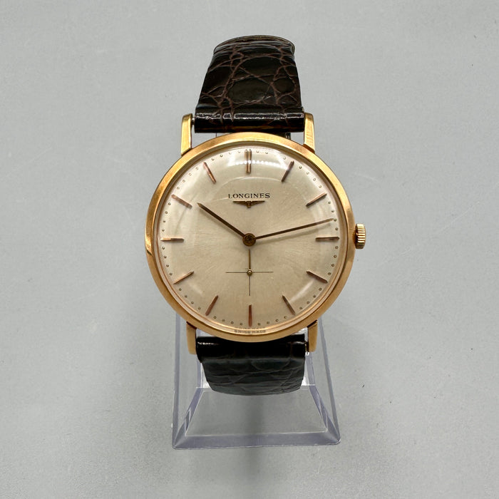 Longines ref. 6999 cal. 19.4 orologio meccanico oro 18kt 34 mm Swiss 1 Galleria Novecento