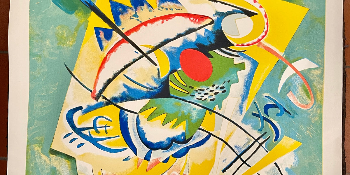 Vasilij Vasil'evic Kandinskij - Senza titolo – stampa offset – 1990 —  Galleria Novecento