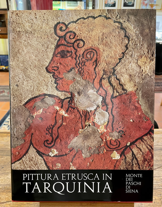 Libro "Pittura Etrusca in Tarquinia" Mario Moretti 1974