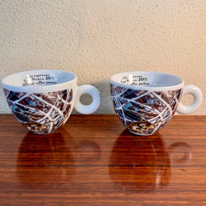 Tazze Illy art collection coppia Expo Milano 2015 (versione2)