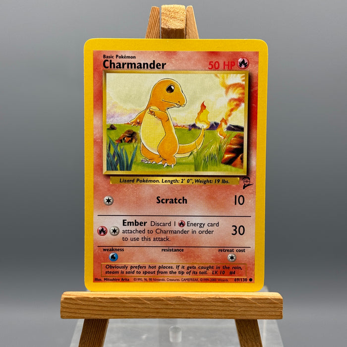 Pokémon Charmander 69/130 set base 2 ENG 1999-2000