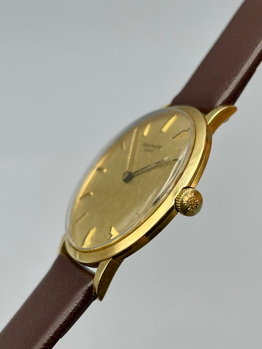 Patek Philippe Calatrava ref. 3468 orologio meccanico oro 18kt 34mm anno 1965