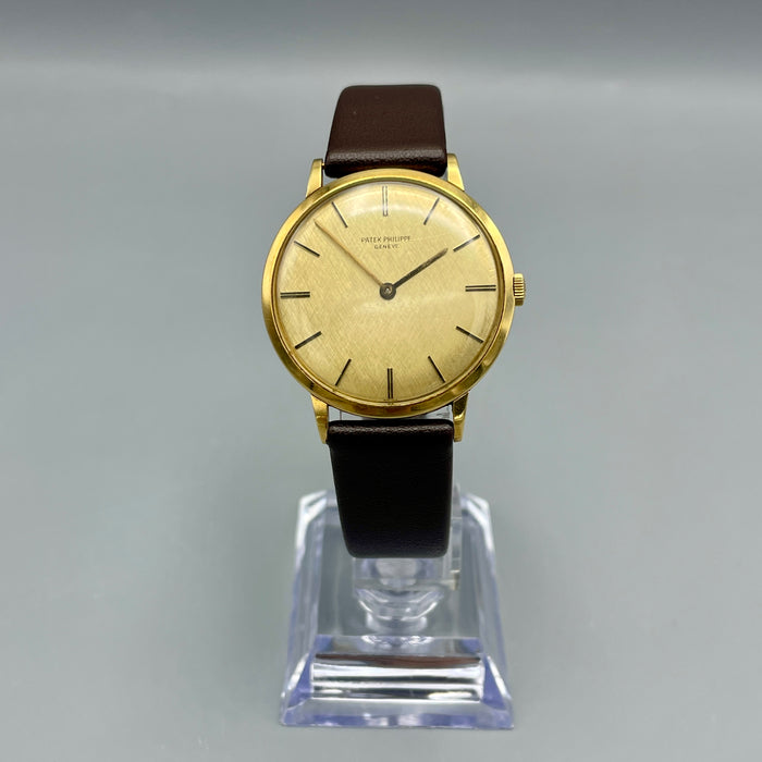 Patek Philippe Calatrava ref. 3468 orologio meccanico oro 18kt 34mm anno 1965