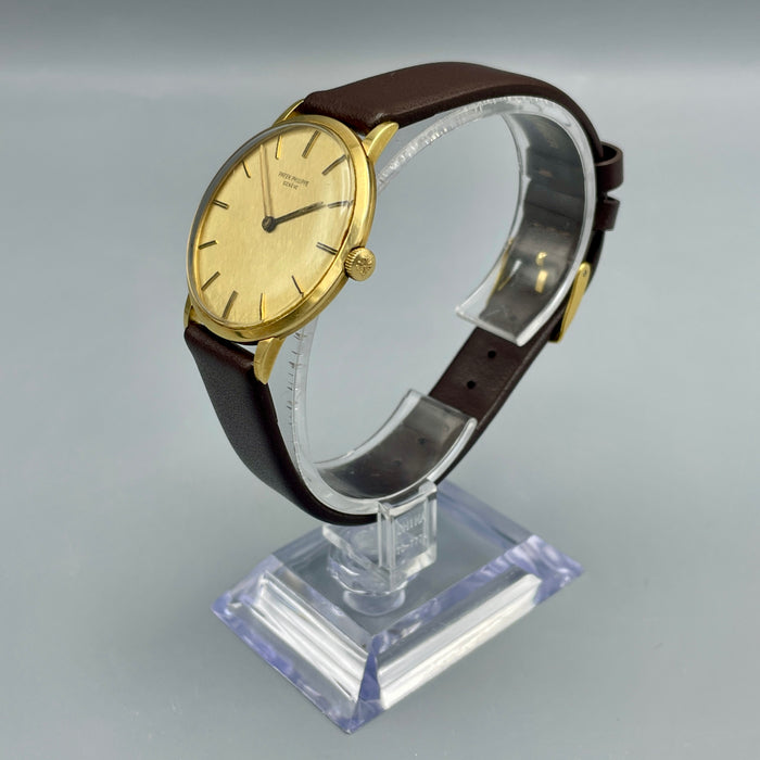 Patek Philippe Calatrava ref. 3468 orologio meccanico oro 18kt 34mm anno 1965