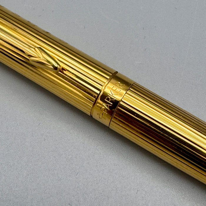 Penna Parker dorata biro 25° Stosa Cucine 1989